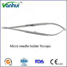 Ent Instrumentos Cirúrgicos Básicos Micro Needle Holder Forceps